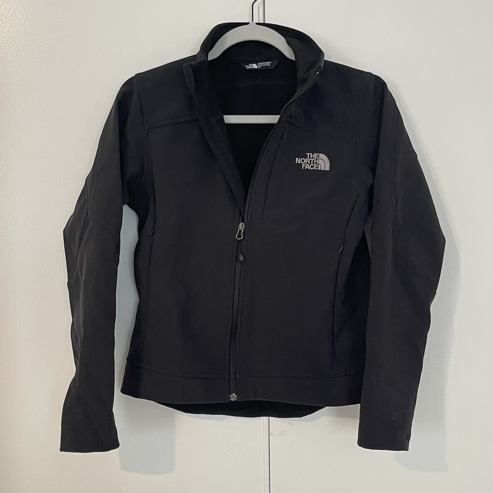The North Face Womens Black Softshell Jacket XS Athleisure
